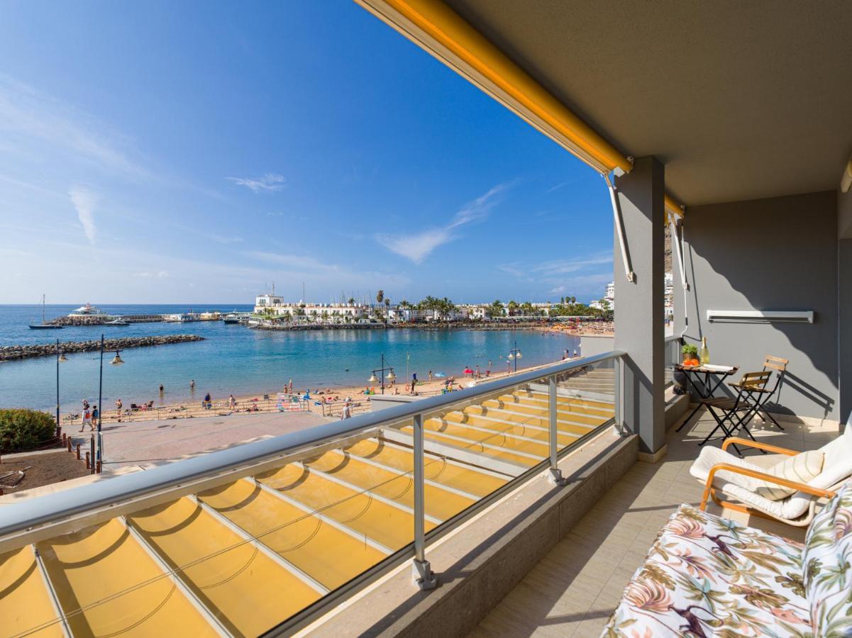 First Line Mogan Beach - Parking Free Exteriör bild
