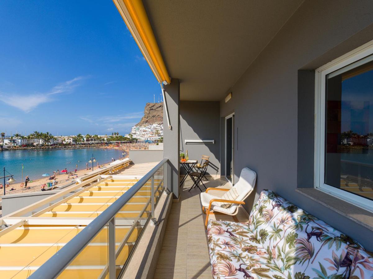 First Line Mogan Beach - Parking Free Exteriör bild